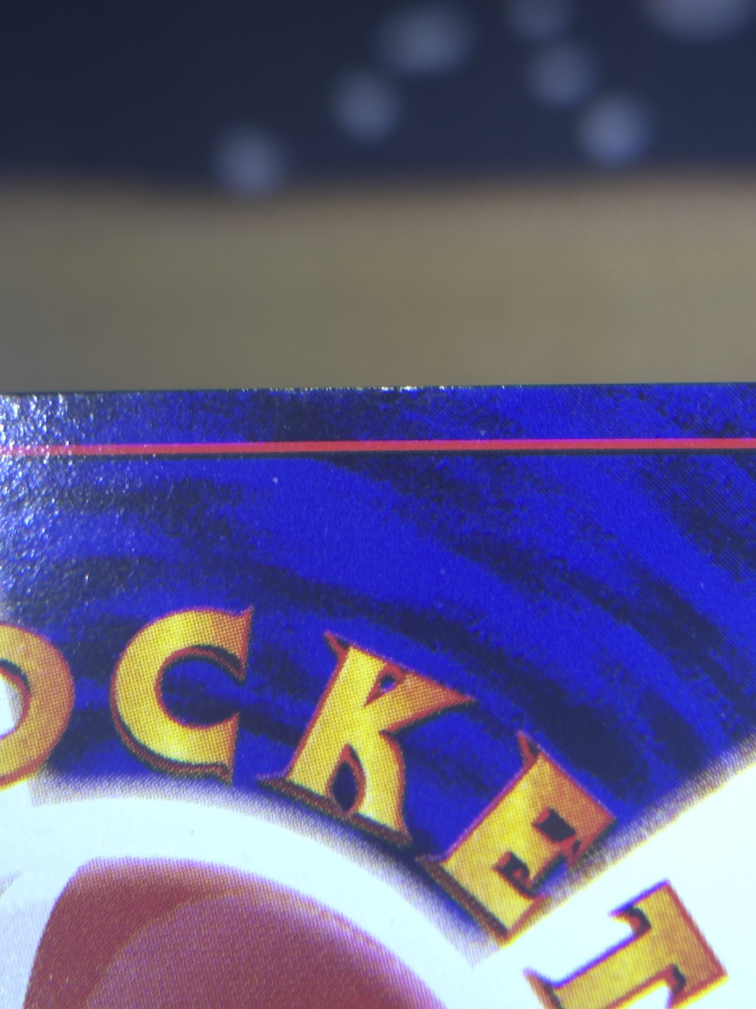 Back · Edge dent after