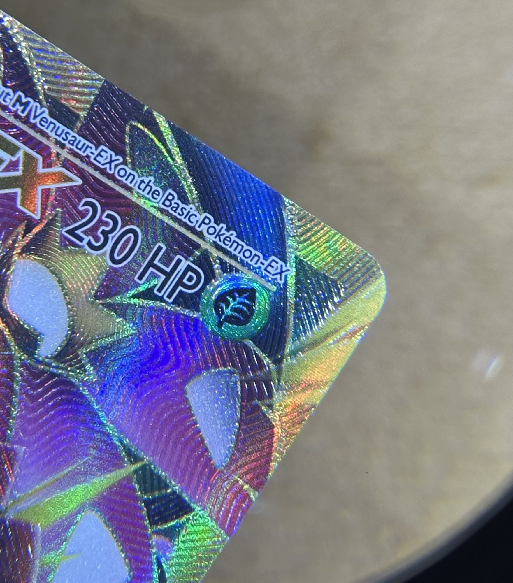 Holo detail after