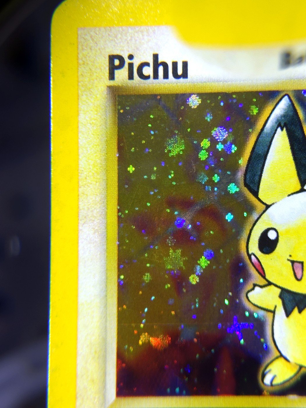 Same card after scratch and dent by Pokejem
