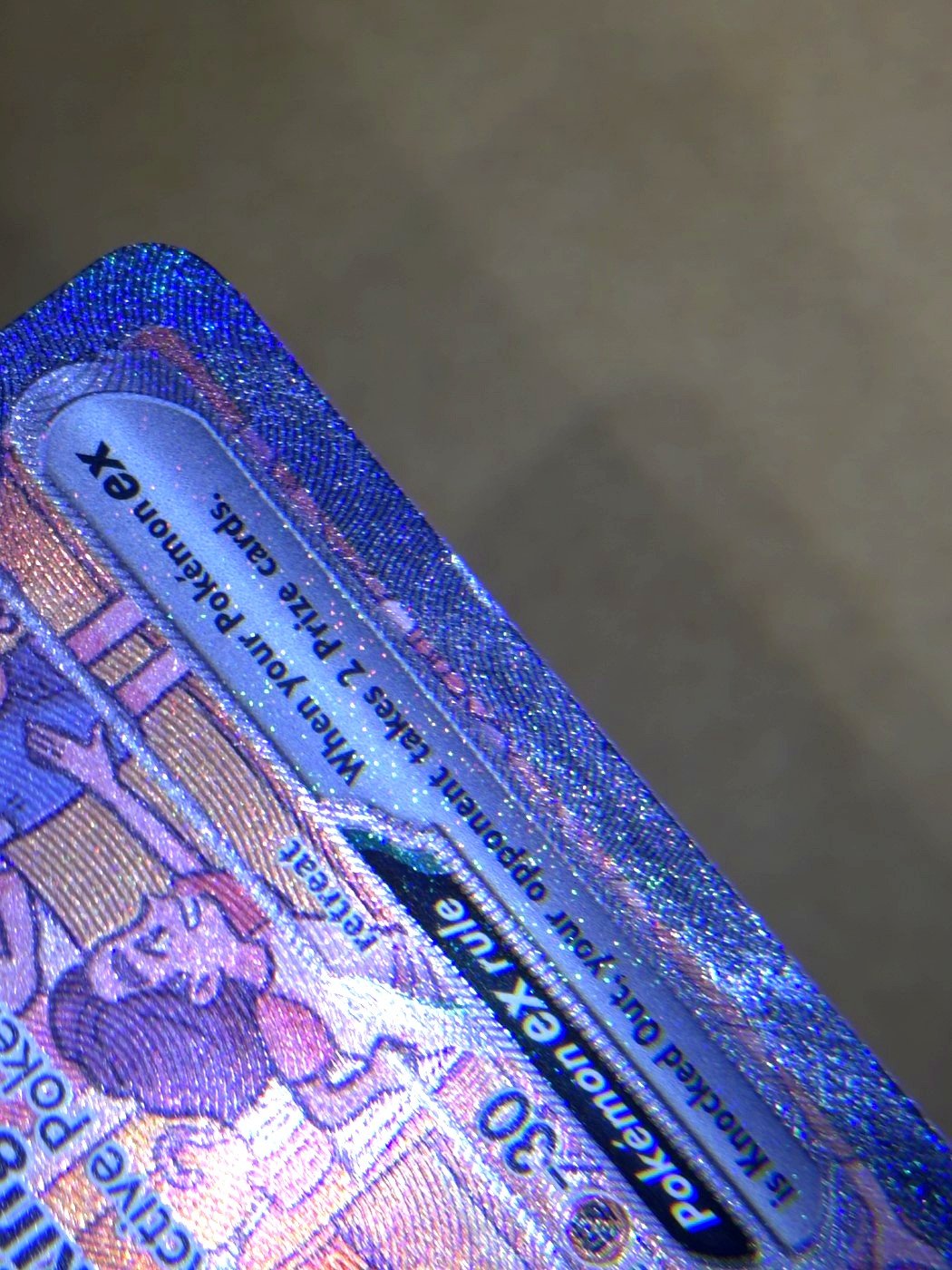Card before restoration, sent in by Dylan F.