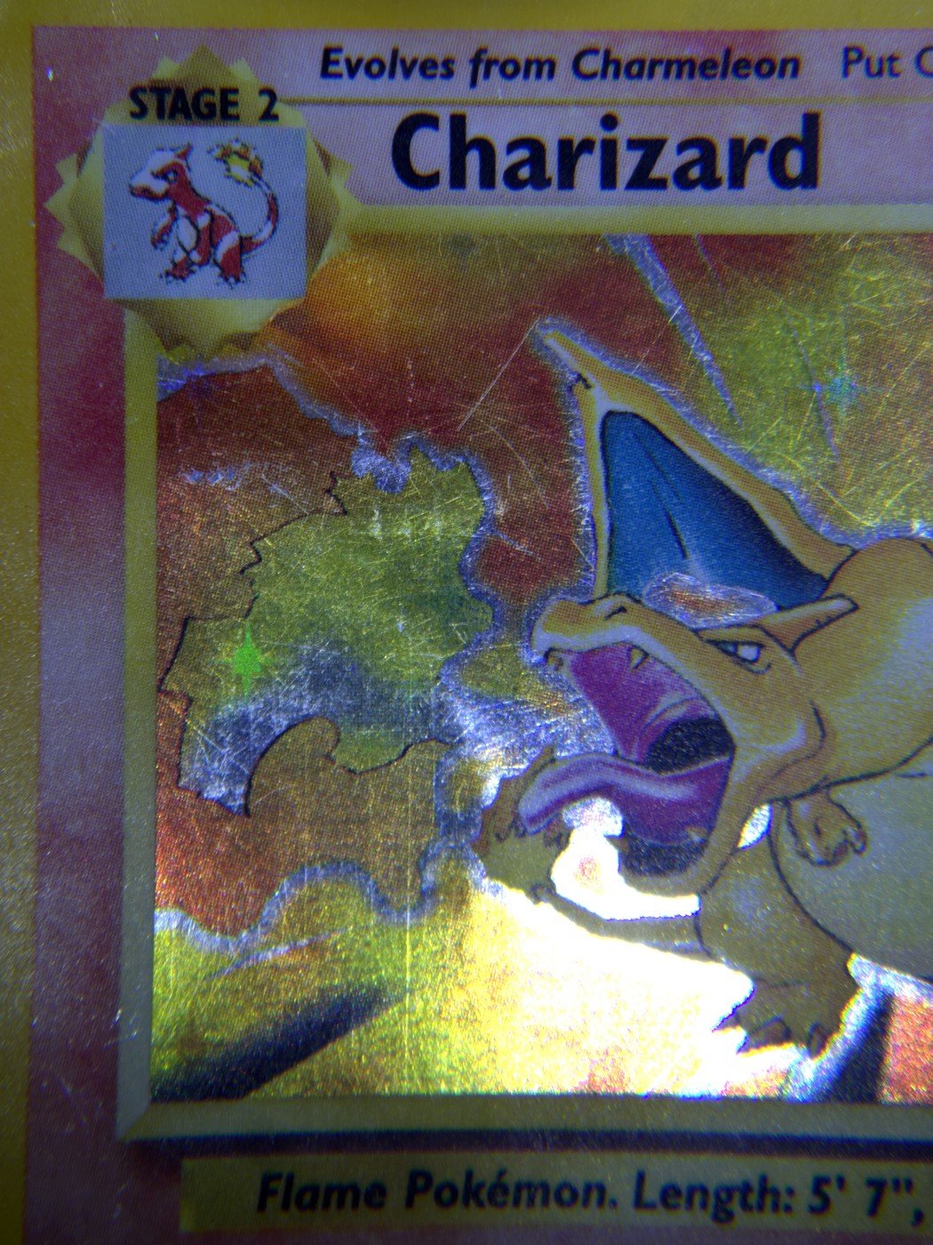 Card before restoration, sent in by Nick G.